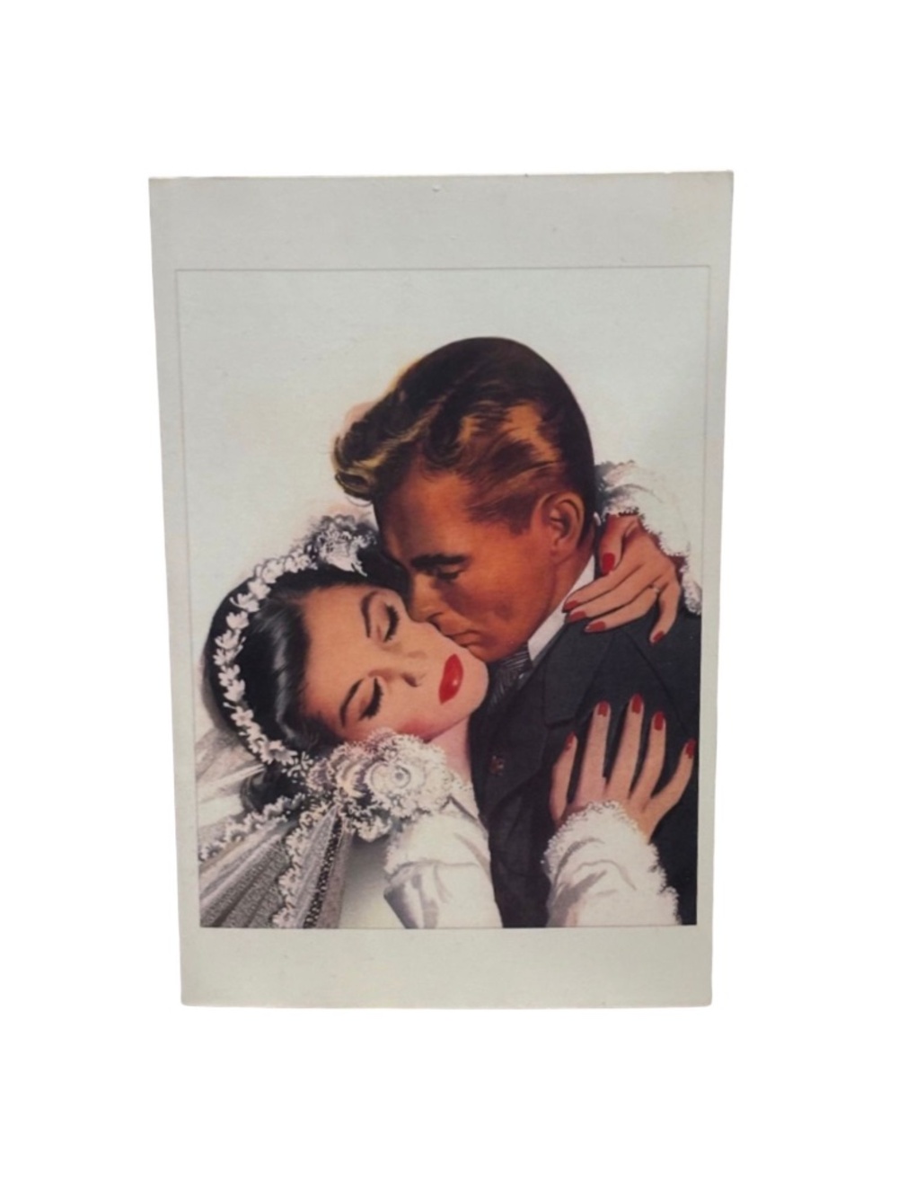 Vintage Style Bride & Groom Notebook